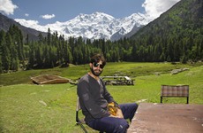 Director Operations Fairy Meadows Cottages Farman Ali at Camp Site (Pari Mahal)